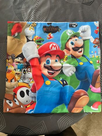 Housse d’oreiller mario