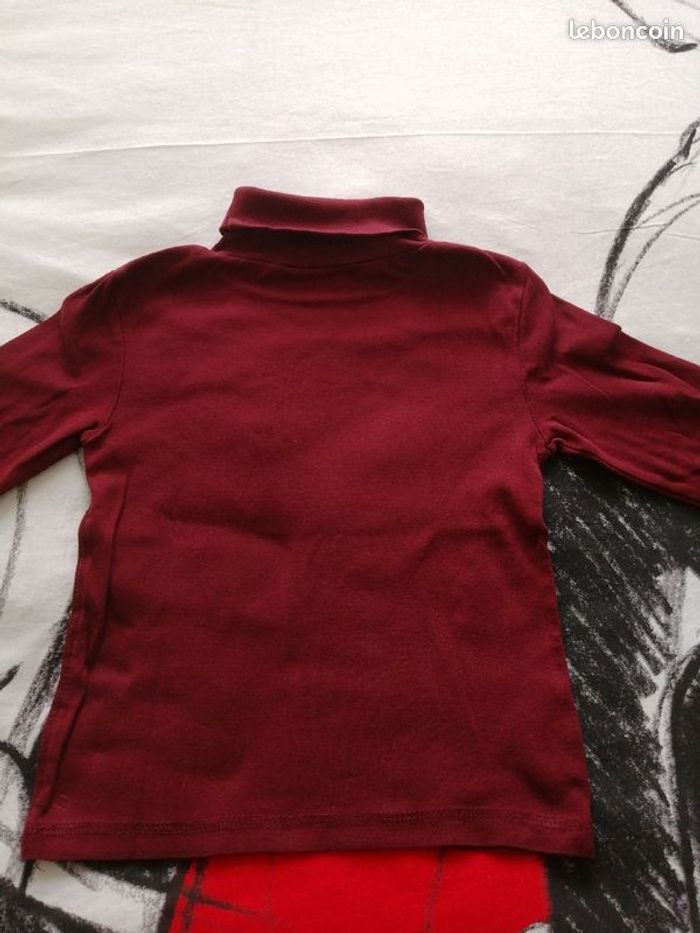 Sous pull col roule garçon - photo numéro 4