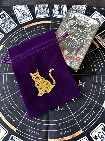 Sac de rangement pour jeux de tarot