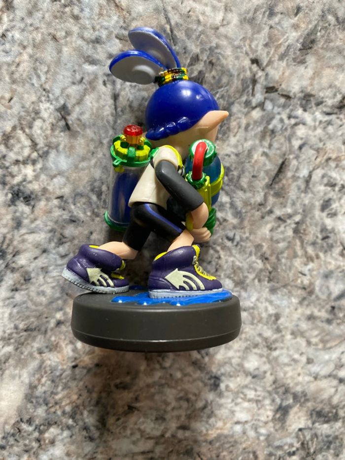 amiibo inkling boy bleu Splatoon - photo numéro 4