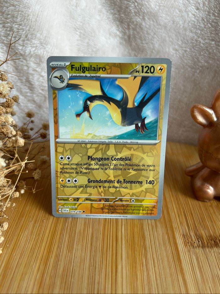 ⚡️ Carte Pokémon Fulgulairo 079/198 – Écarlate & Violet (2023) - photo numéro 2
