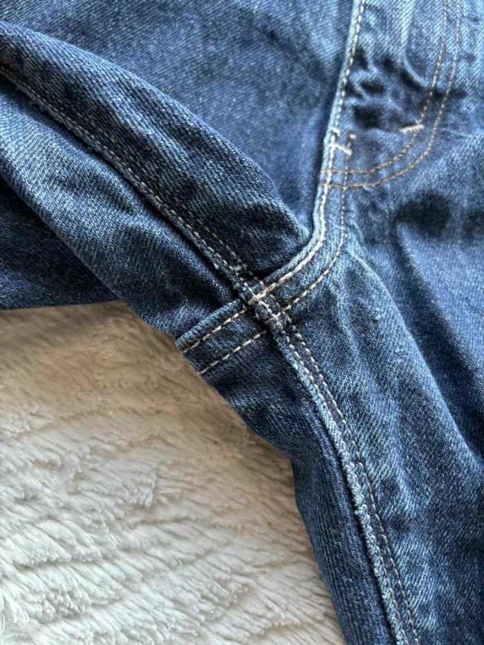 Jean Levi’s 569 loose Straight droit ample homme W33 L30 Made in Mexico bleu foncé L/44 Vintage Y2K - photo numéro 6