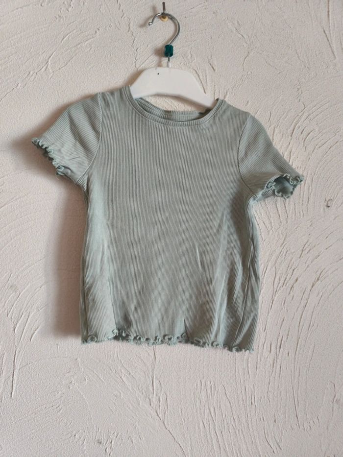 T-shirt manches courtes vert