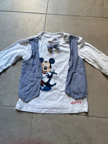 Manche longue bébé 24 mois