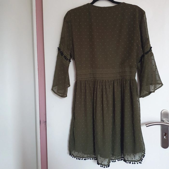 Tunique voile Kaki Zara - photo numéro 3