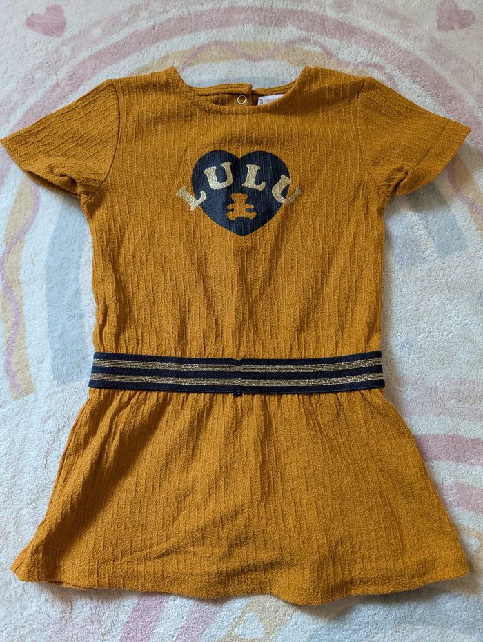 Robe/ Tunique LuluCastagnette Moutarde - Taille 3 Ans