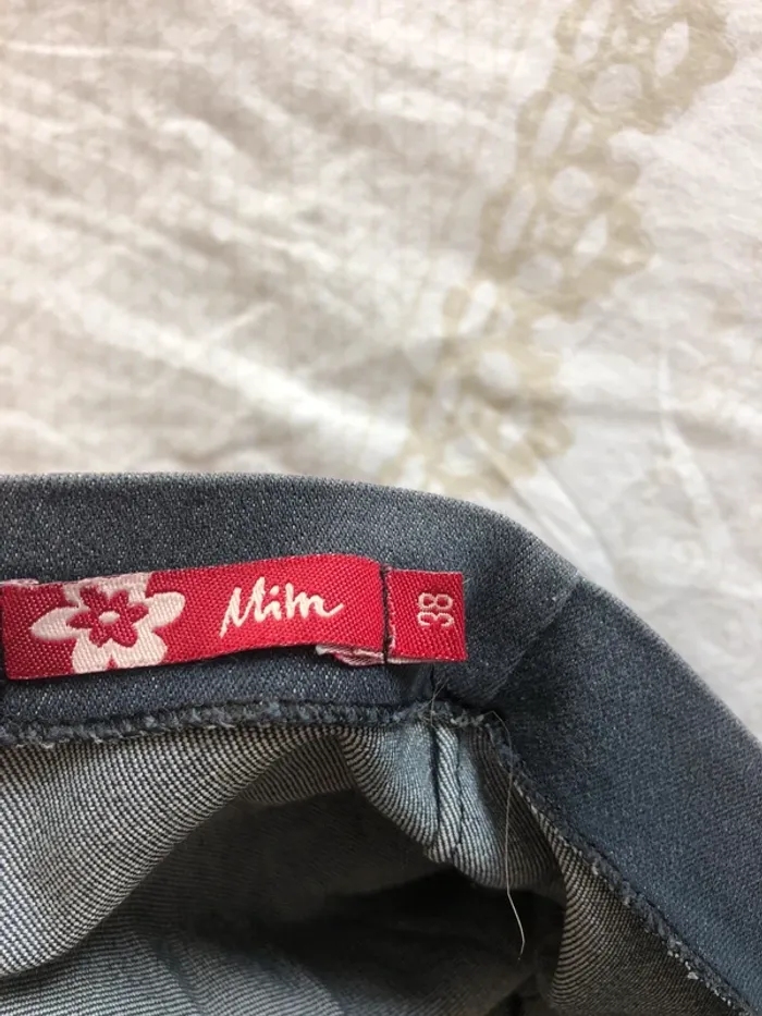 jupe avec ceinture mim taille 38 - photo numéro 4