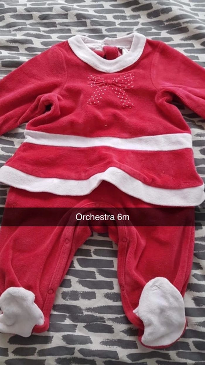 Tenue noël  bébé 6m - photo numéro 3