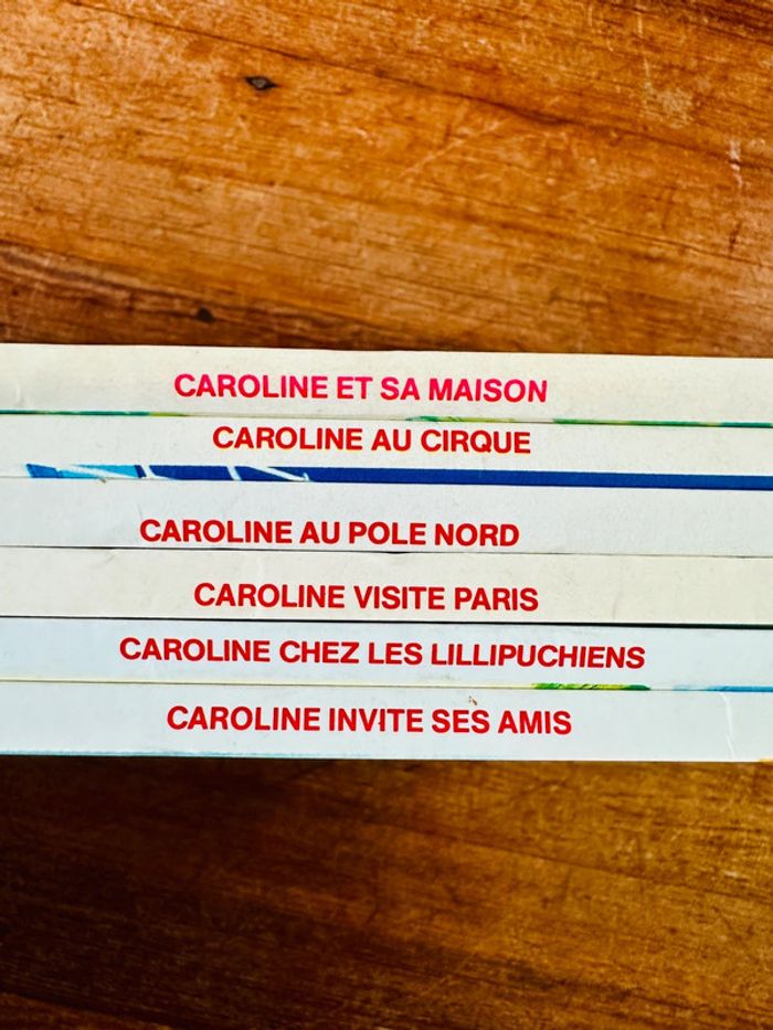 Lot de 6 albums bd Caroline anciens bon état livres Pierre Probst Hachette - photo numéro 4