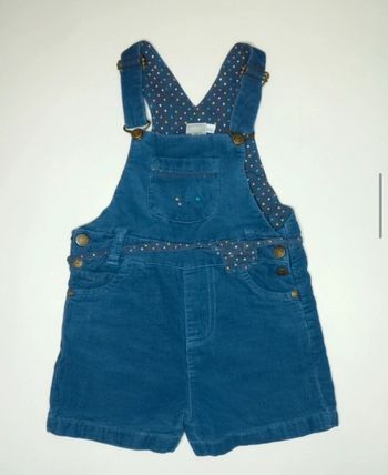 Salopette en velours 