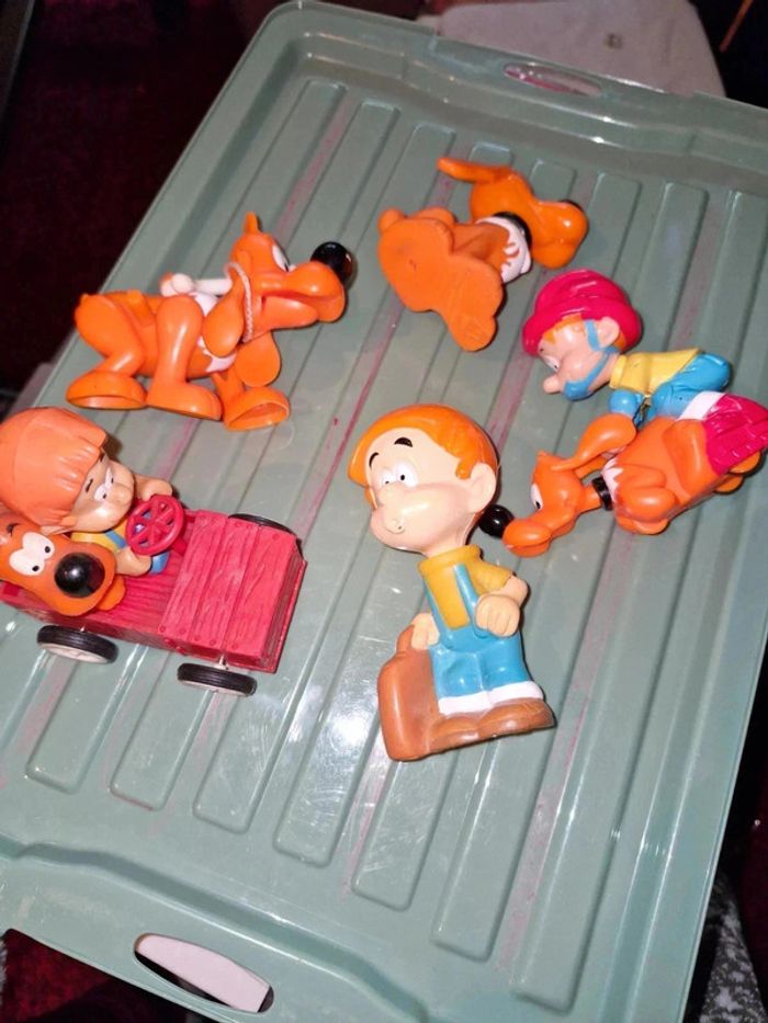 Lot de 5 figurines quick boule et bill