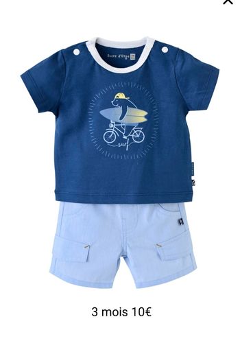 Ensemble short/ tee shirt