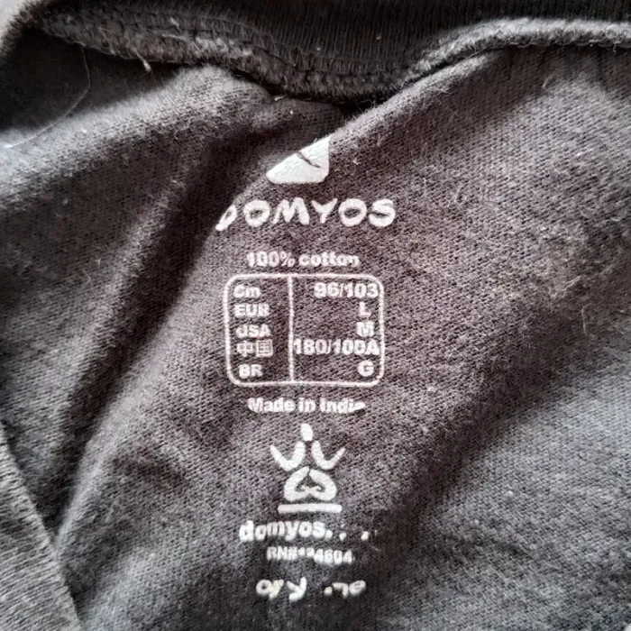 T-shirt noir DOMYOS - photo numéro 3