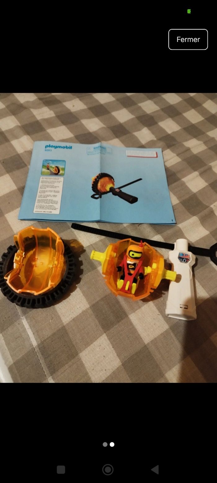 Toupie playmobil - photo numéro 2