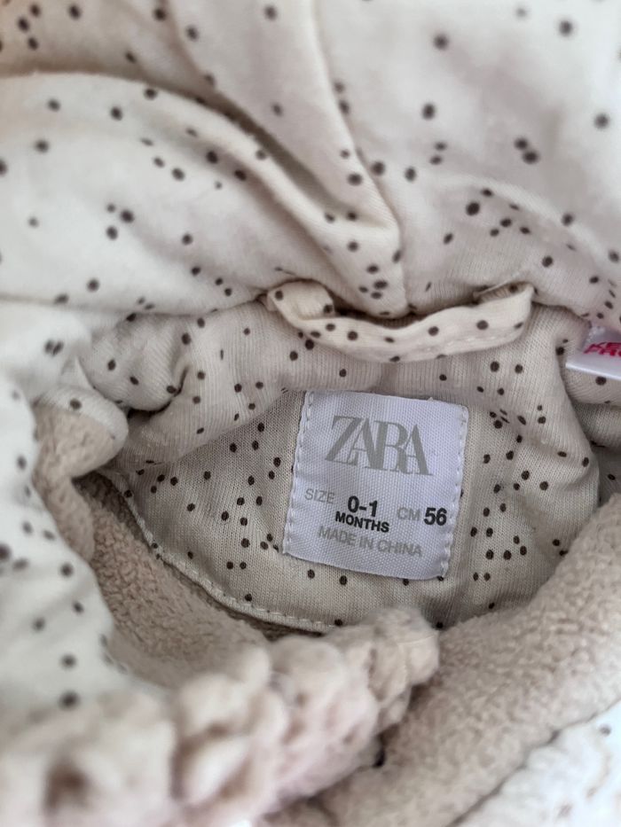 Combipilote beige Zara 0-1mois naissance - photo numéro 4