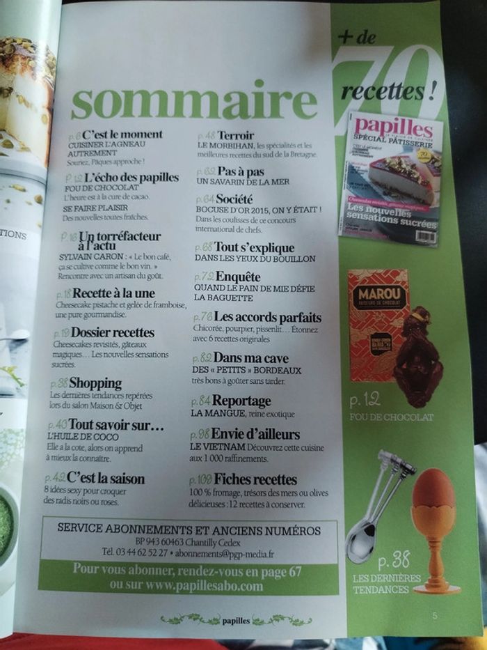Papilles le plaisir de cuisine spécial pâtisserie - photo numéro 2