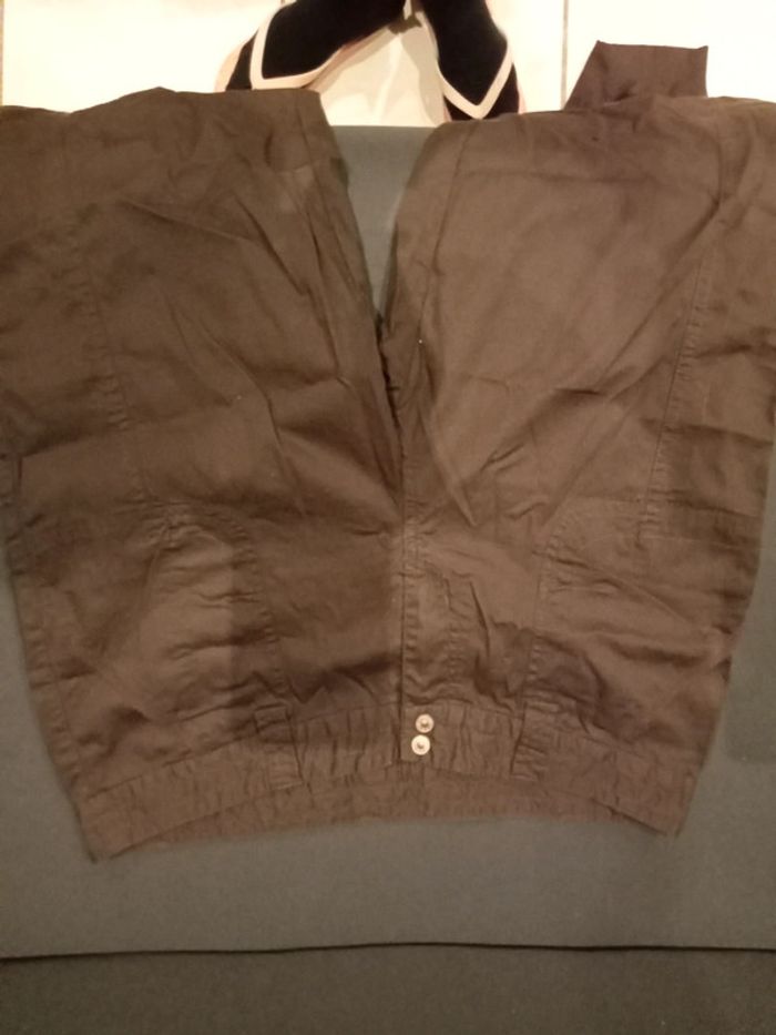 Pantalon Kiabi marron pour femme - photo numéro 4