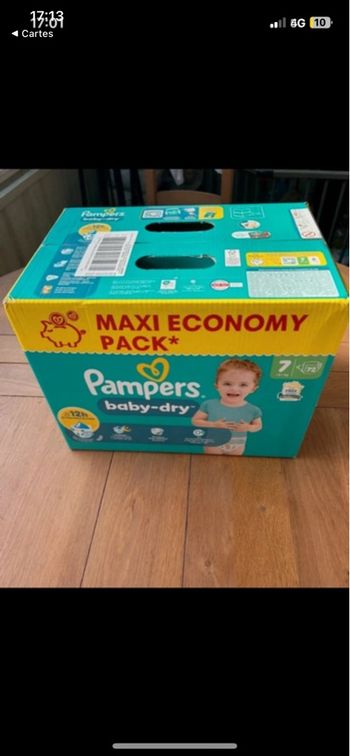 Couche Pampers