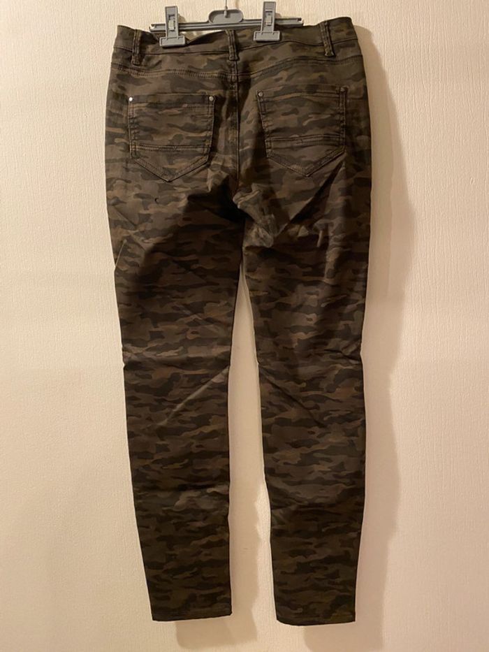 Jean militaire-camouflage femme taille 38 - photo numéro 3
