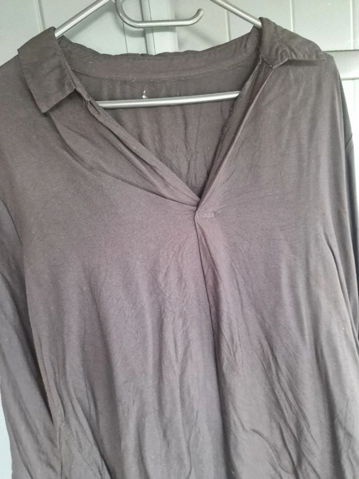 Blouse noir basique - photo numéro 4