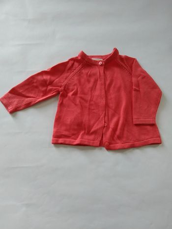 gilet fille 3  mois tape à l'oeil