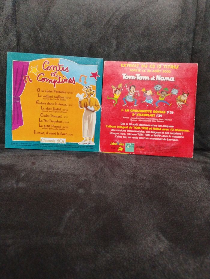 Lot de 2 cd 2 titre pour enfants - photo numéro 2