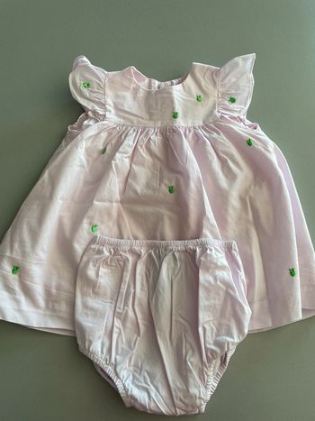 Robe pomme jacadi 12m