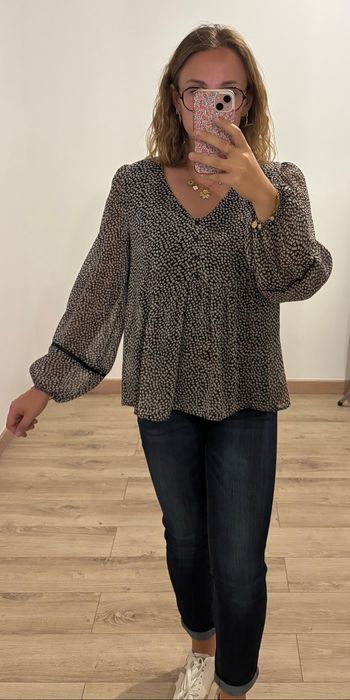 Blouse manches longues