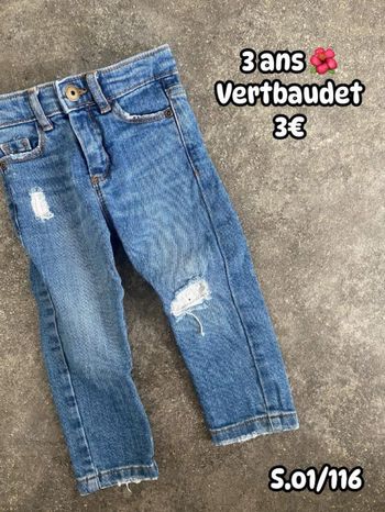 Jean 🌺 3 ans 🌺 Vertbaudet