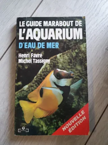 Livre le guide marabout de l'aquarium d'eau de mer