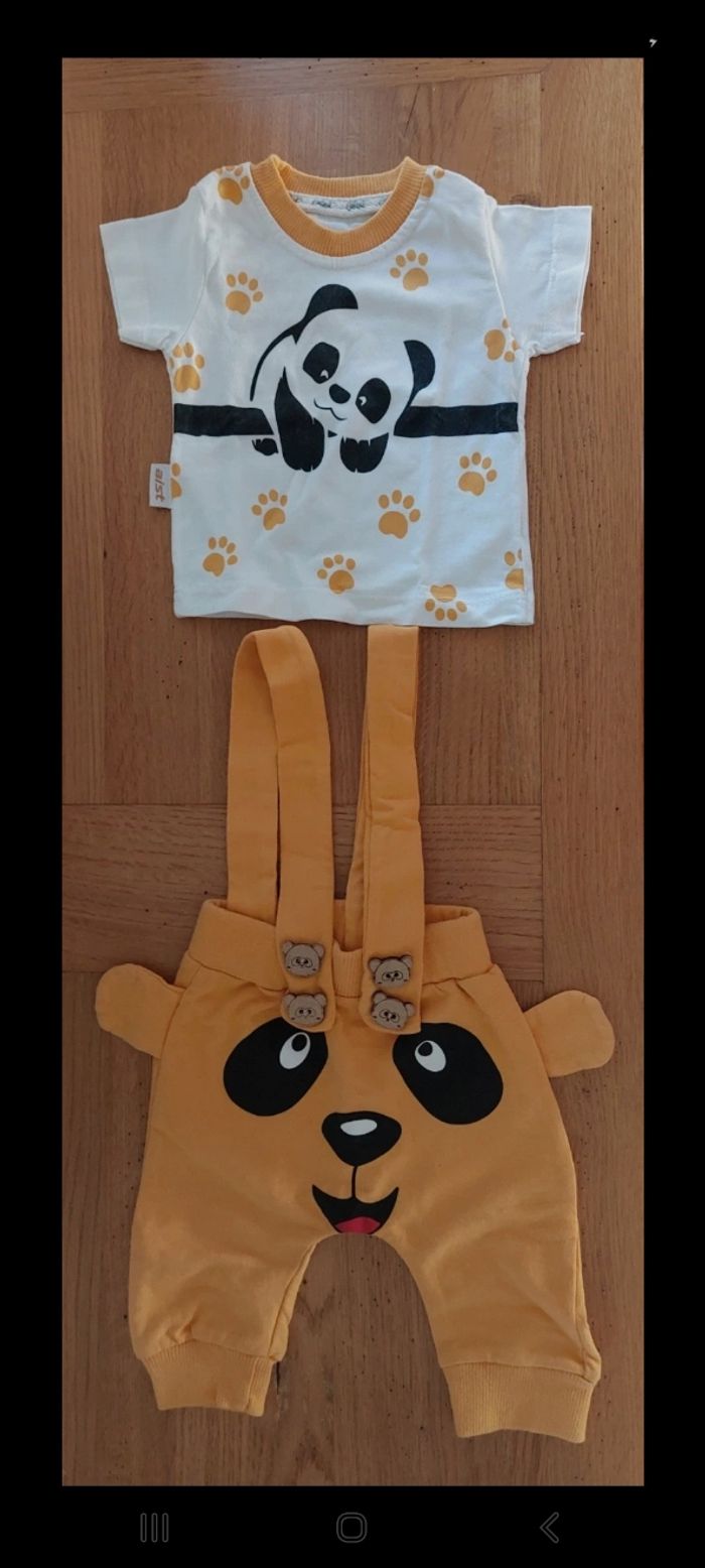Ensemble bébé été - taille 3 mois