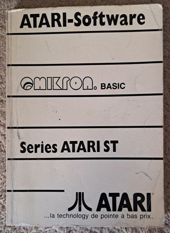 Guide Omikron Basic pour Series Atari ST