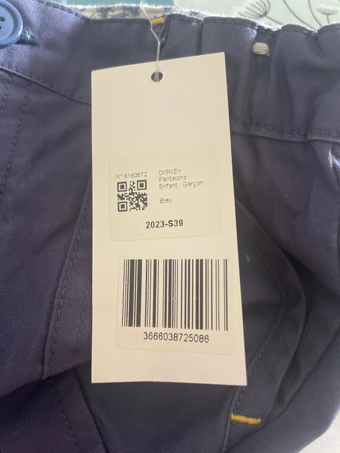 Pantalon bleu Mickey Disney 23mois - photo numéro 6