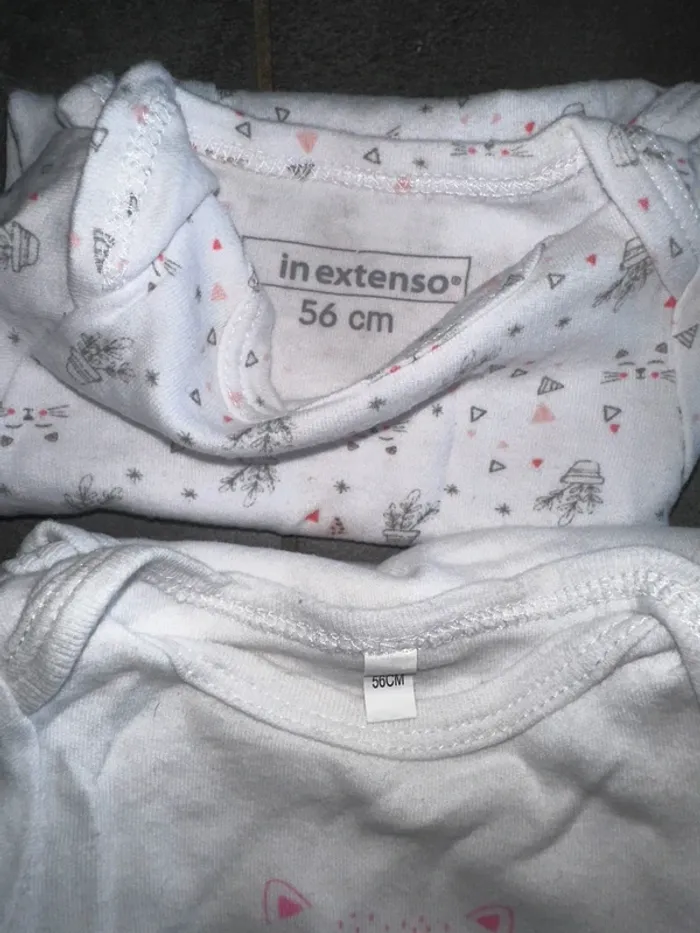 Lot de body 1 mois - photo numéro 2