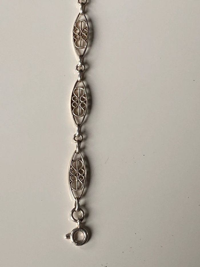Bracelet vintage en argent - photo numéro 5