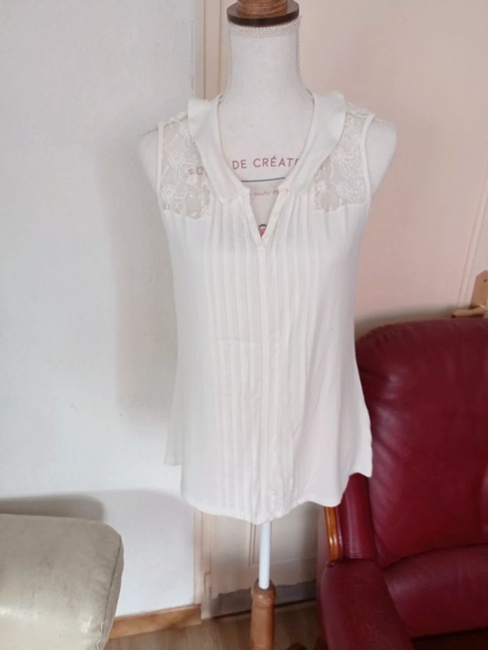 Blouse sans manche femme