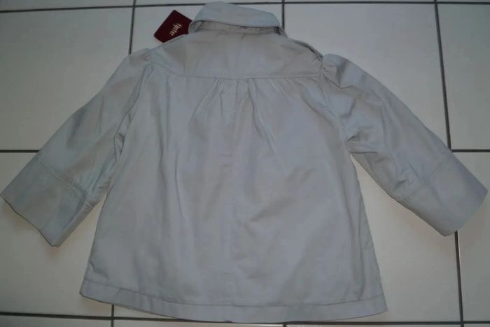 Veste manches 3/4-Paletot gris clair NEUF taille 34 tipster NEUF avec étiquette - photo numéro 4