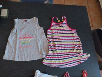 2 débardeurs orchestra 8 ans