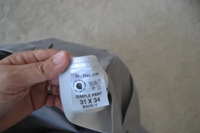 Pantalon de bleu de travail Carhartt - Taille 40 (W31) - photo numéro 10