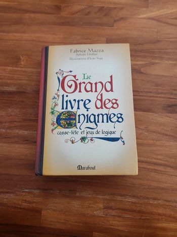 Livre le grand livre des enigmes