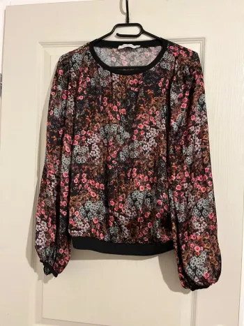 Blouse fleuries