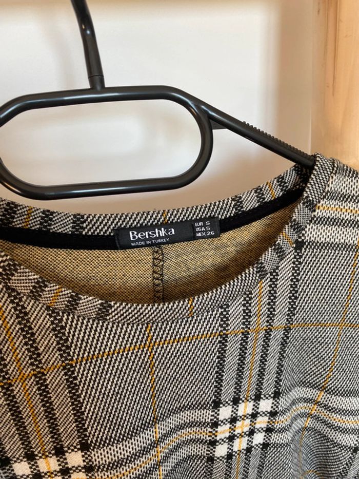 Robe à carreaux Bershka - photo numéro 2