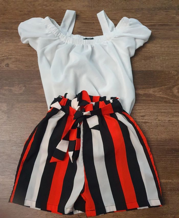 Ensemble tunique et short