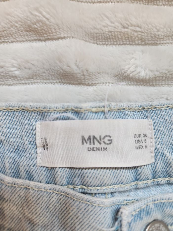 Jean droit Mango Denim – Taille 38 - photo numéro 3