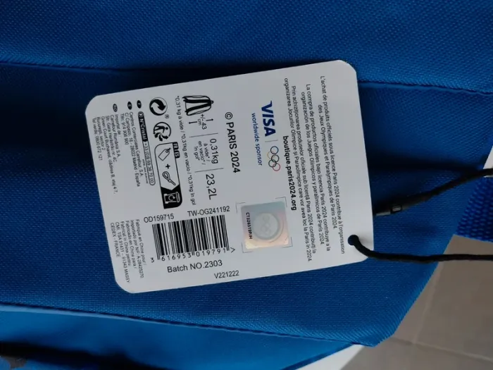 Sac à dos bleu équipe de France - photo numéro 7