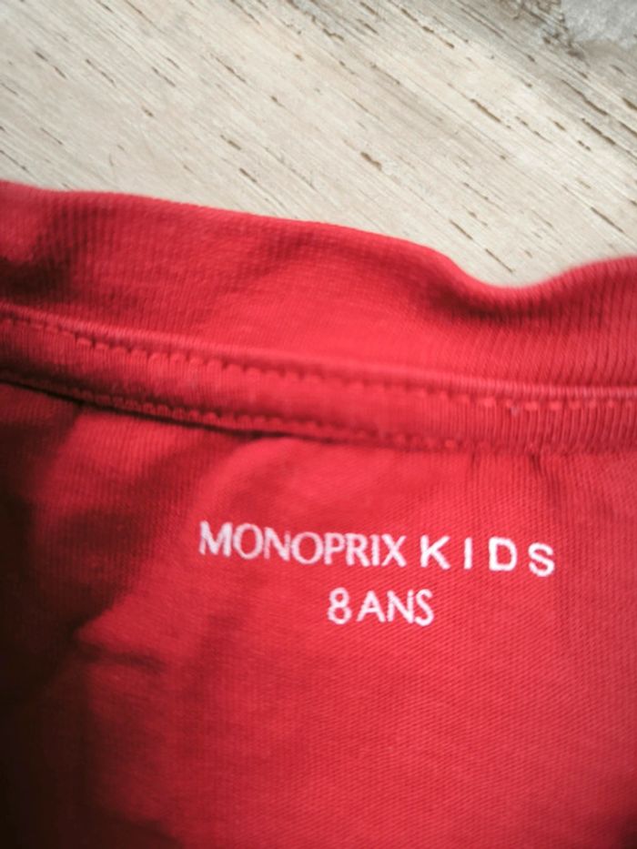 Tee shirt monoprix 8ans - photo numéro 3