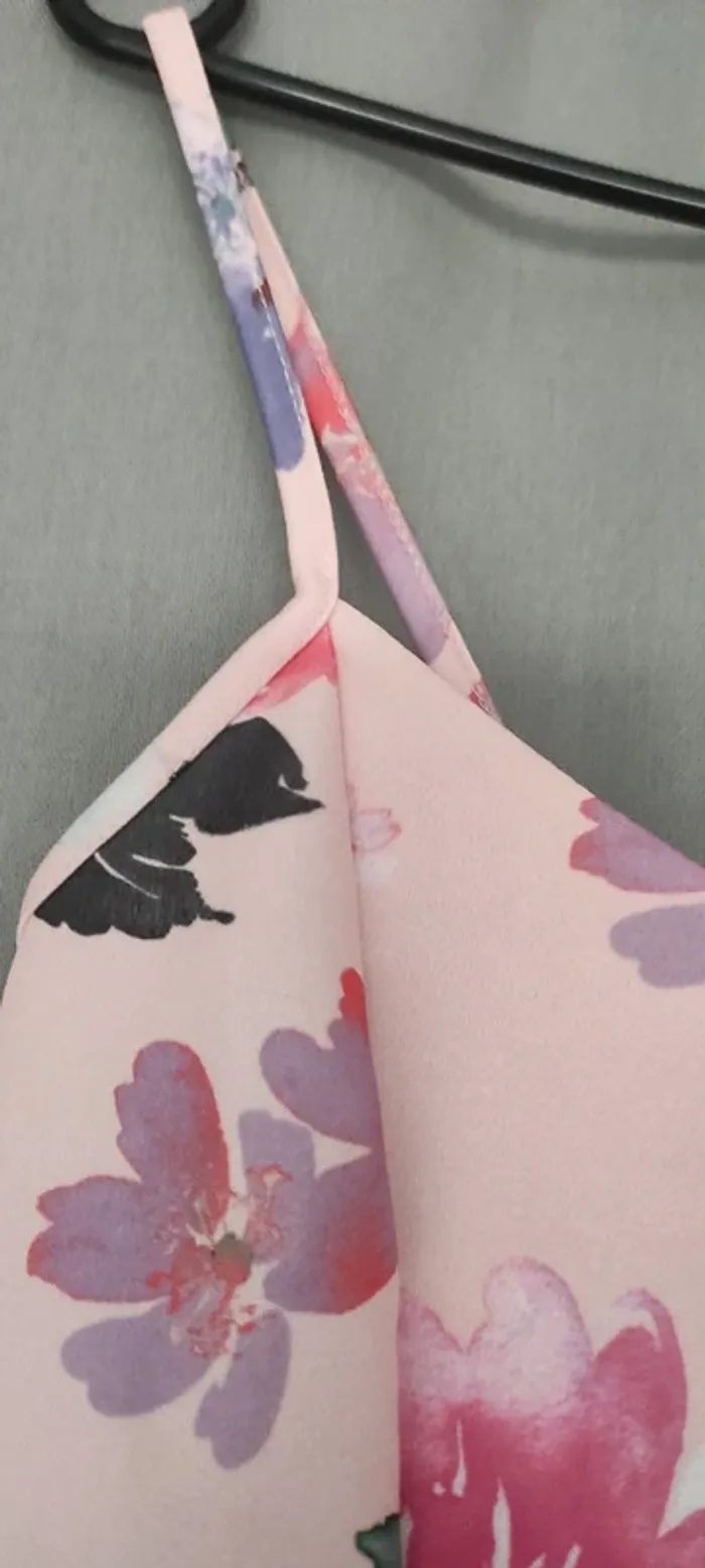 Robe fleurs à bretelles - photo numéro 3