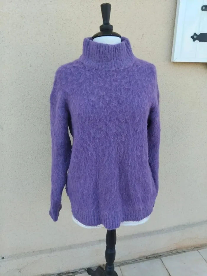 Pull Caroll  tL laine alpaga - photo numéro 4