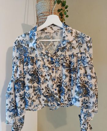Chemisier à fleurs