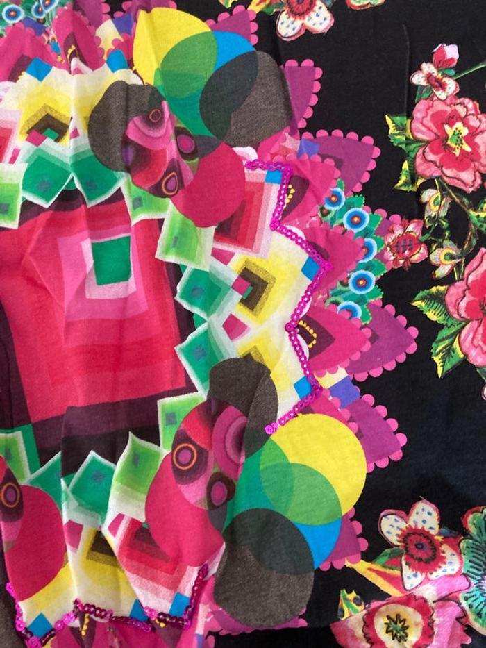 Desigual robe enfant fille vêtement taille 9 10 ans - photo numéro 2